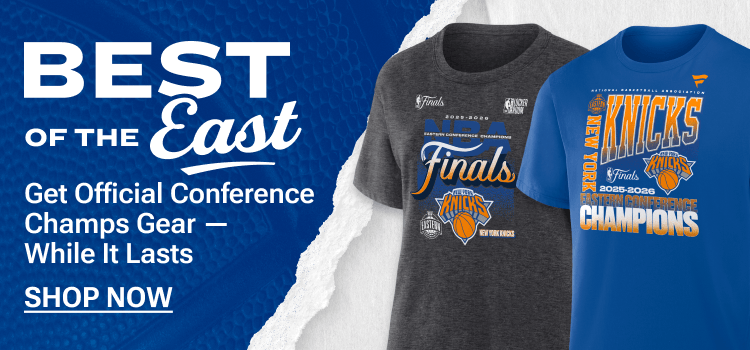 Best of the East. Get official New York Knicks conference champs gear while it lasts. Shop now.