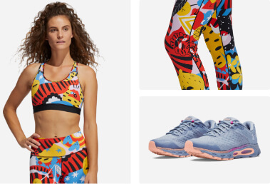 shop athletic brands for mom