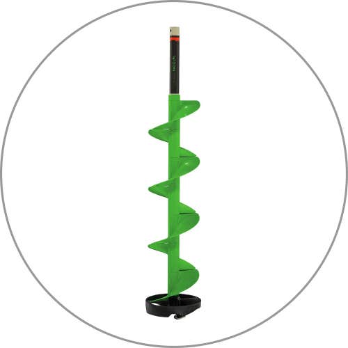 Ice Augers + Accessories
