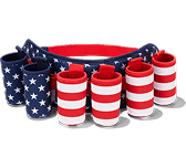 Igloo Americana Flag Beerdolier Cooler Americana
