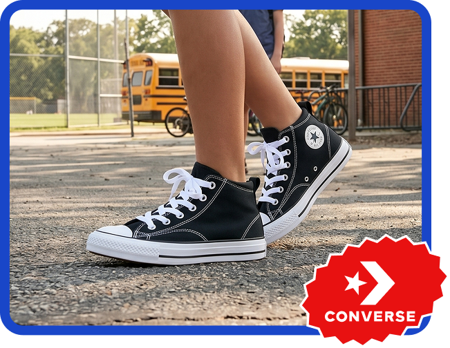 Explore Converse back-to-school styles for boys.