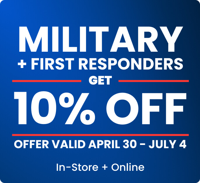 Military + First Responders Discounts | Academy