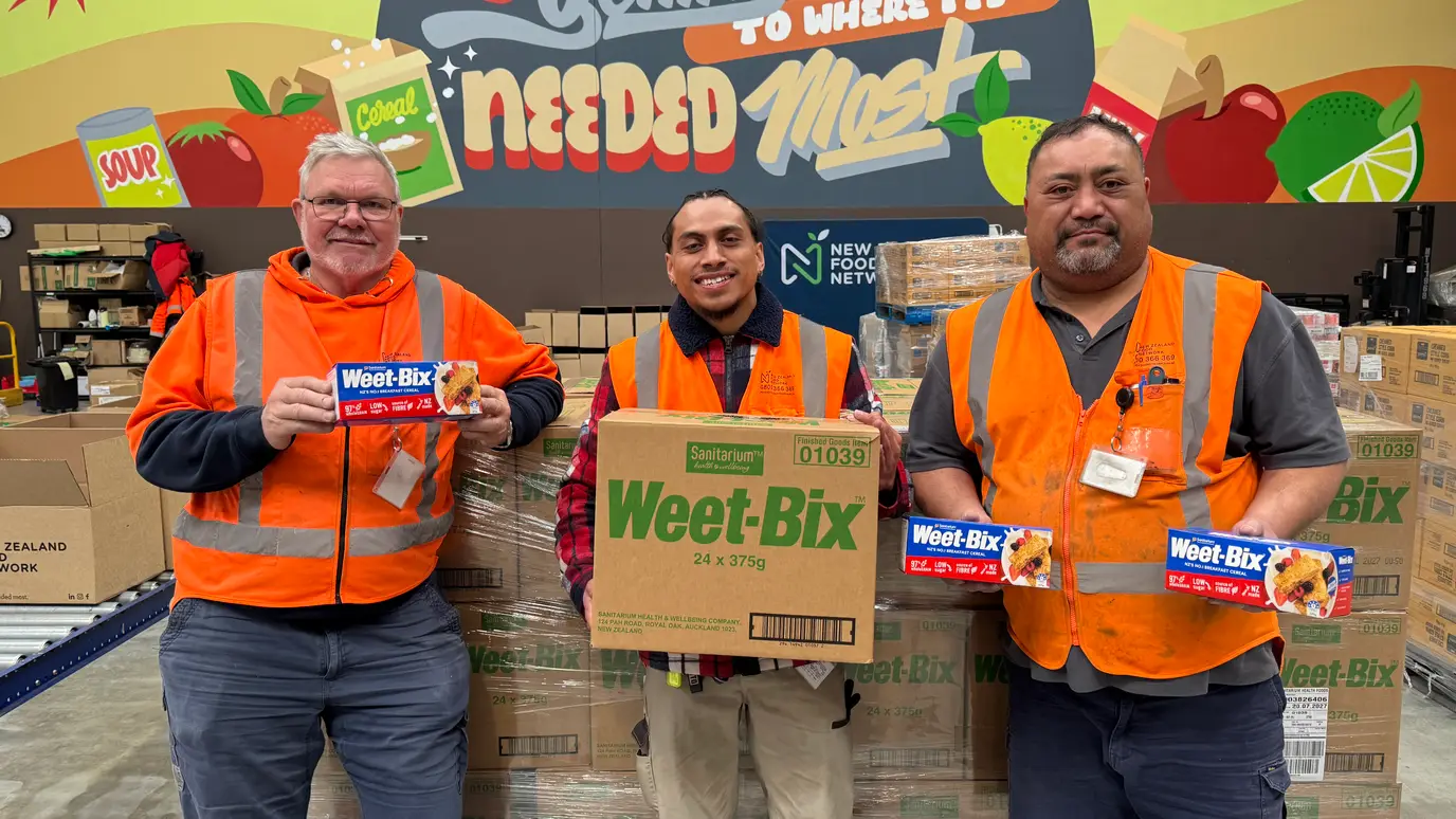 Milestone Moment: Sanitarium and New Zealand Food Network Deliver over 14-Million Breakfasts to Kiwis in Need!