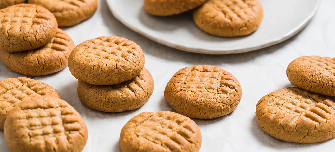 Quick & easy peanut butter cookies