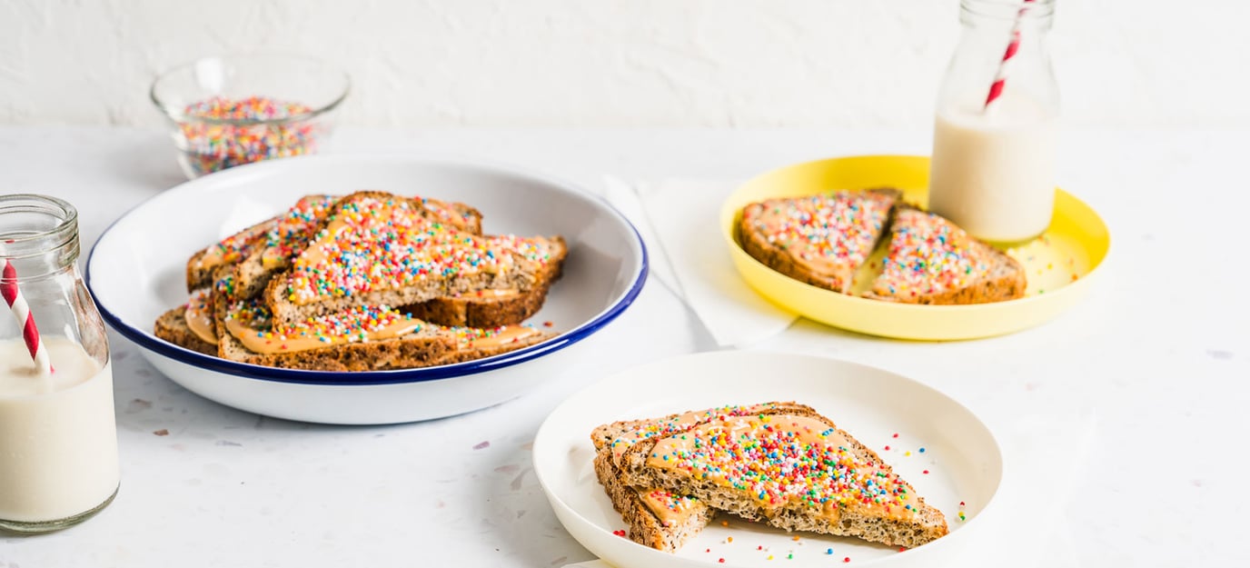 Peanut Butter Fairy Bread