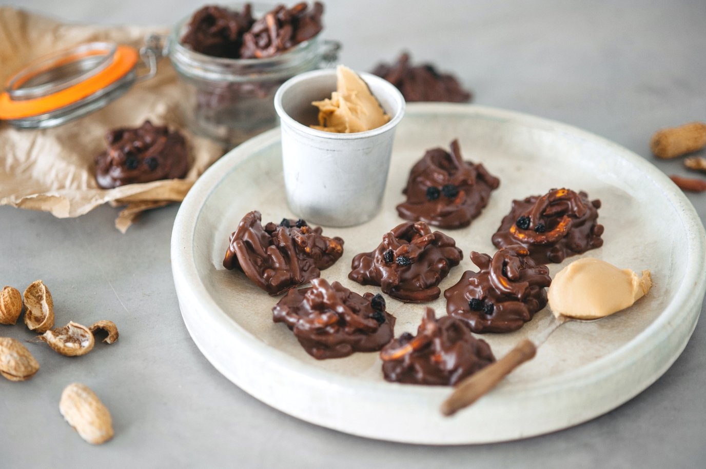 Choc peanut critters