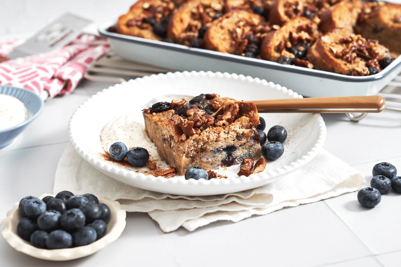 Hot Cross Bun Tray Bake