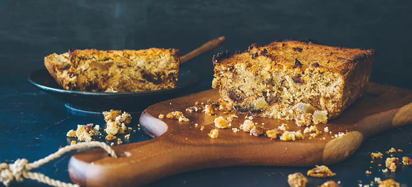 Ginger date loaf Ginger date loaf