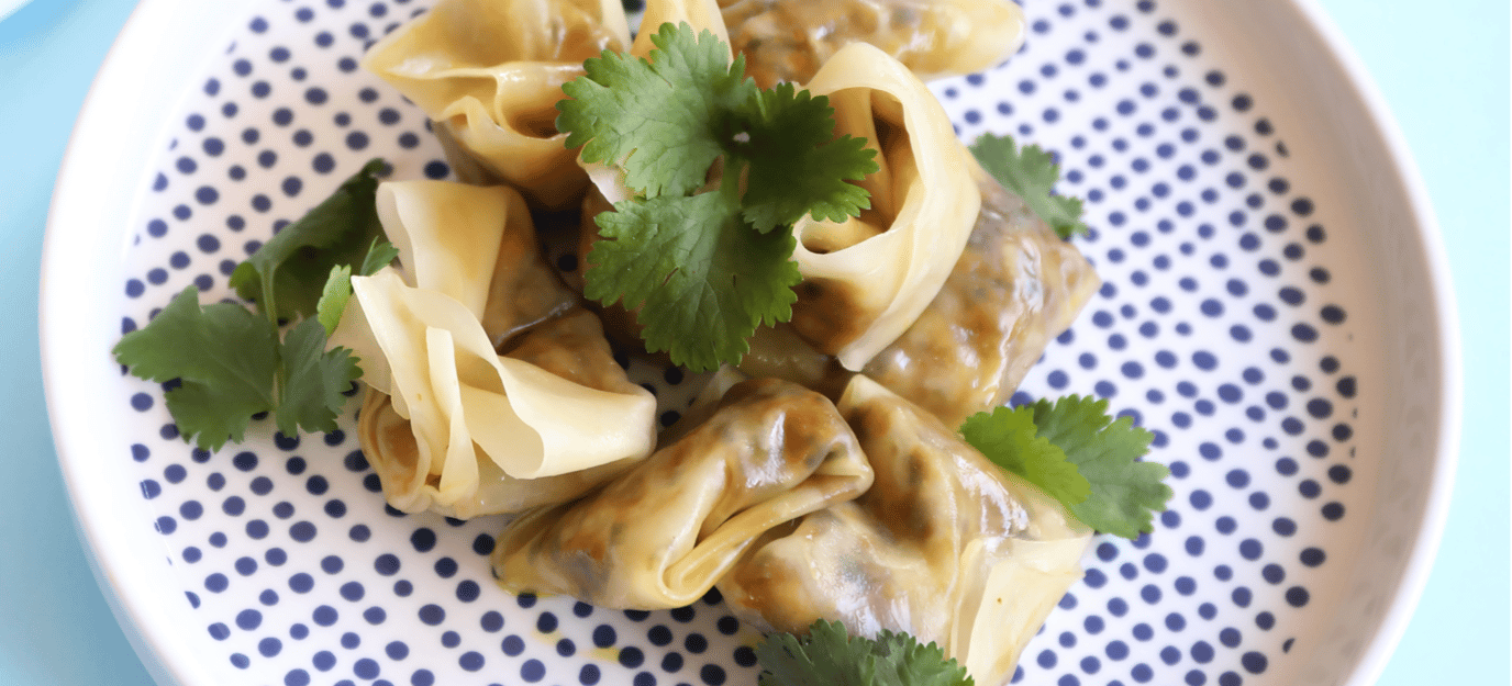 Steamed Vegetarian Dumplings