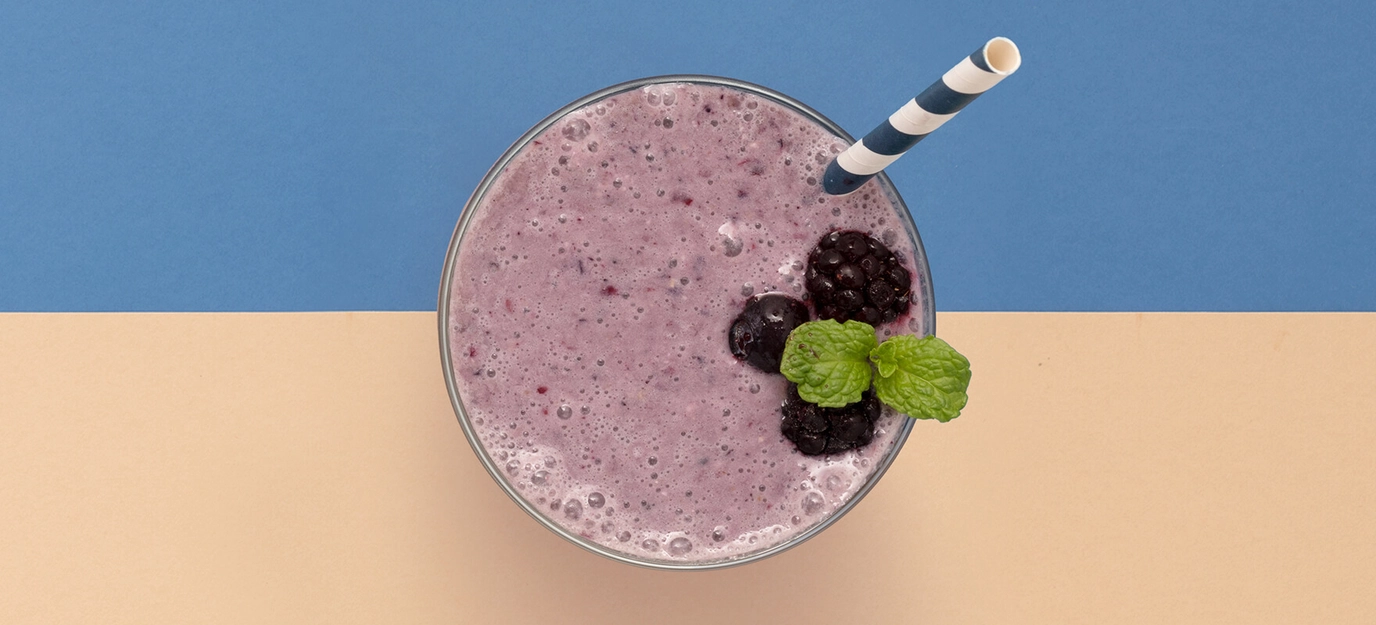So Good berry & oat smoothie