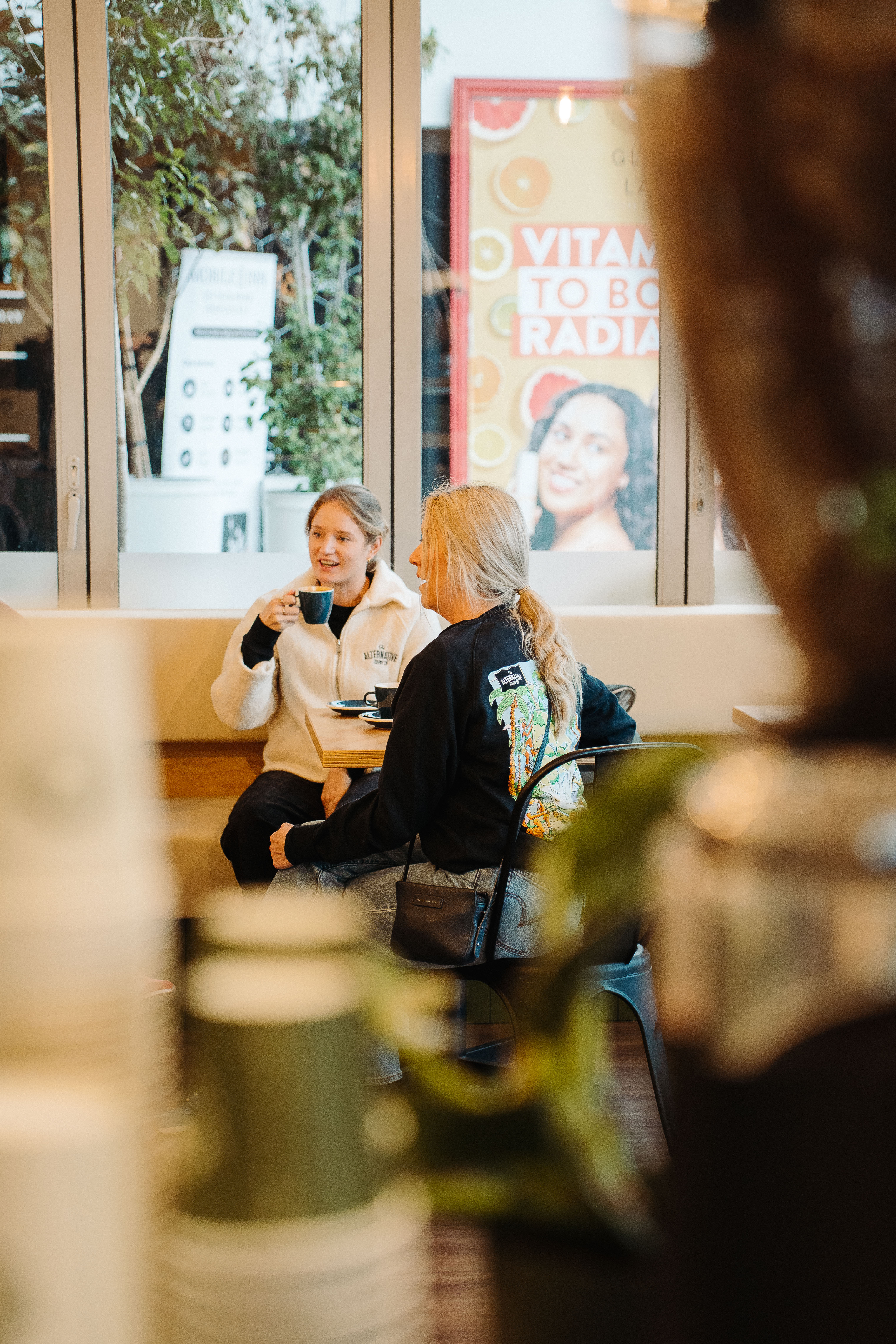 JPEG photo of the Authenticity Cafe in Christchurch, likely an interior or venue scene, used as a travel/restaurant visual.