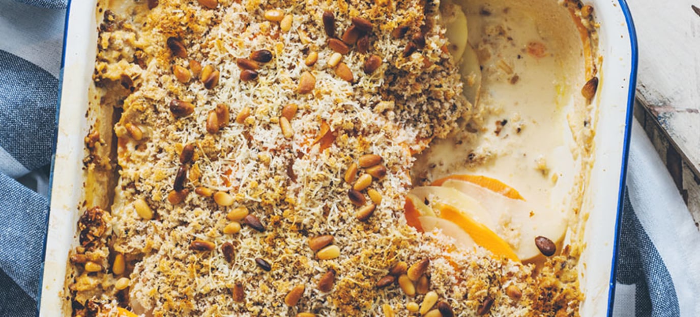 Two potato bake