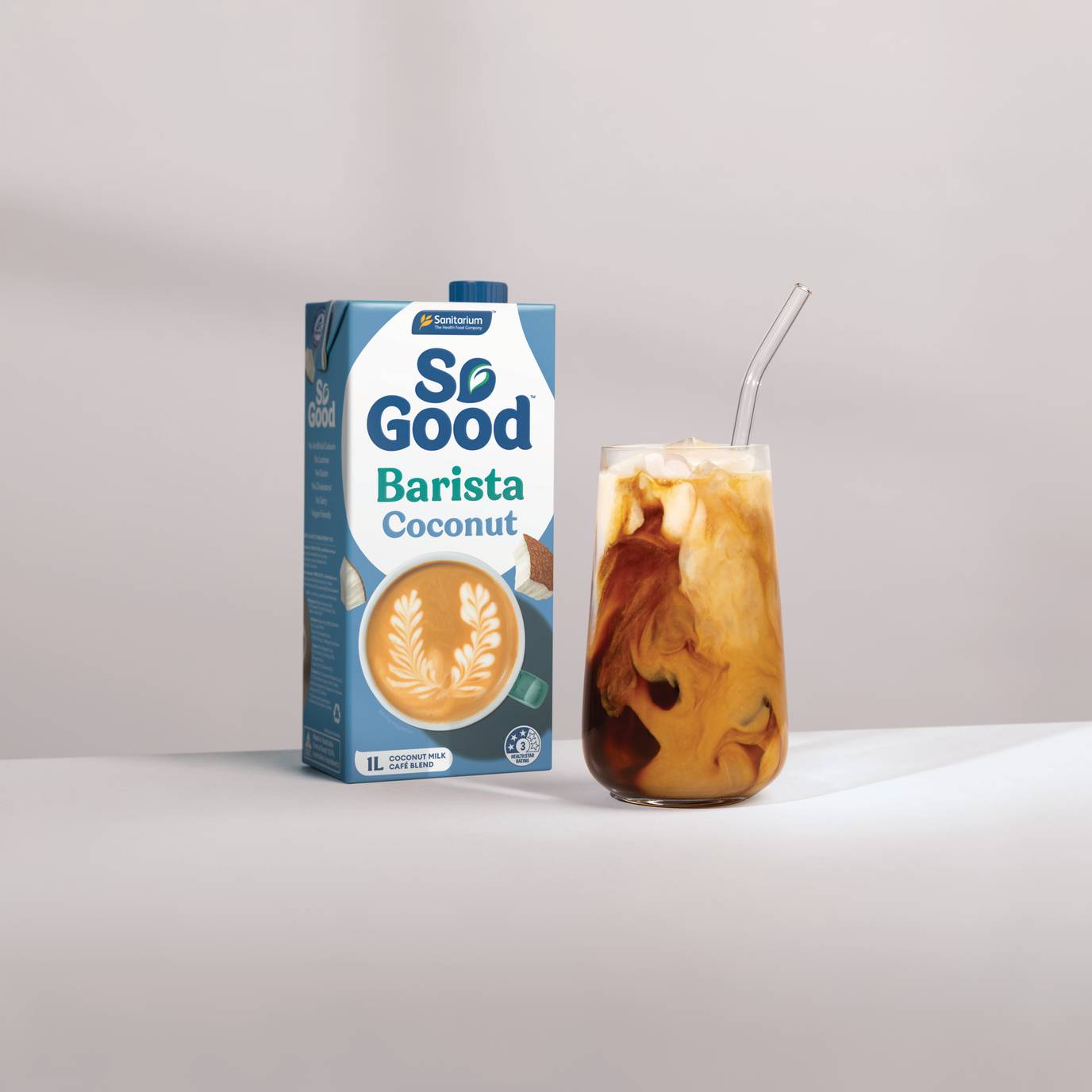Iced Coconut Latte