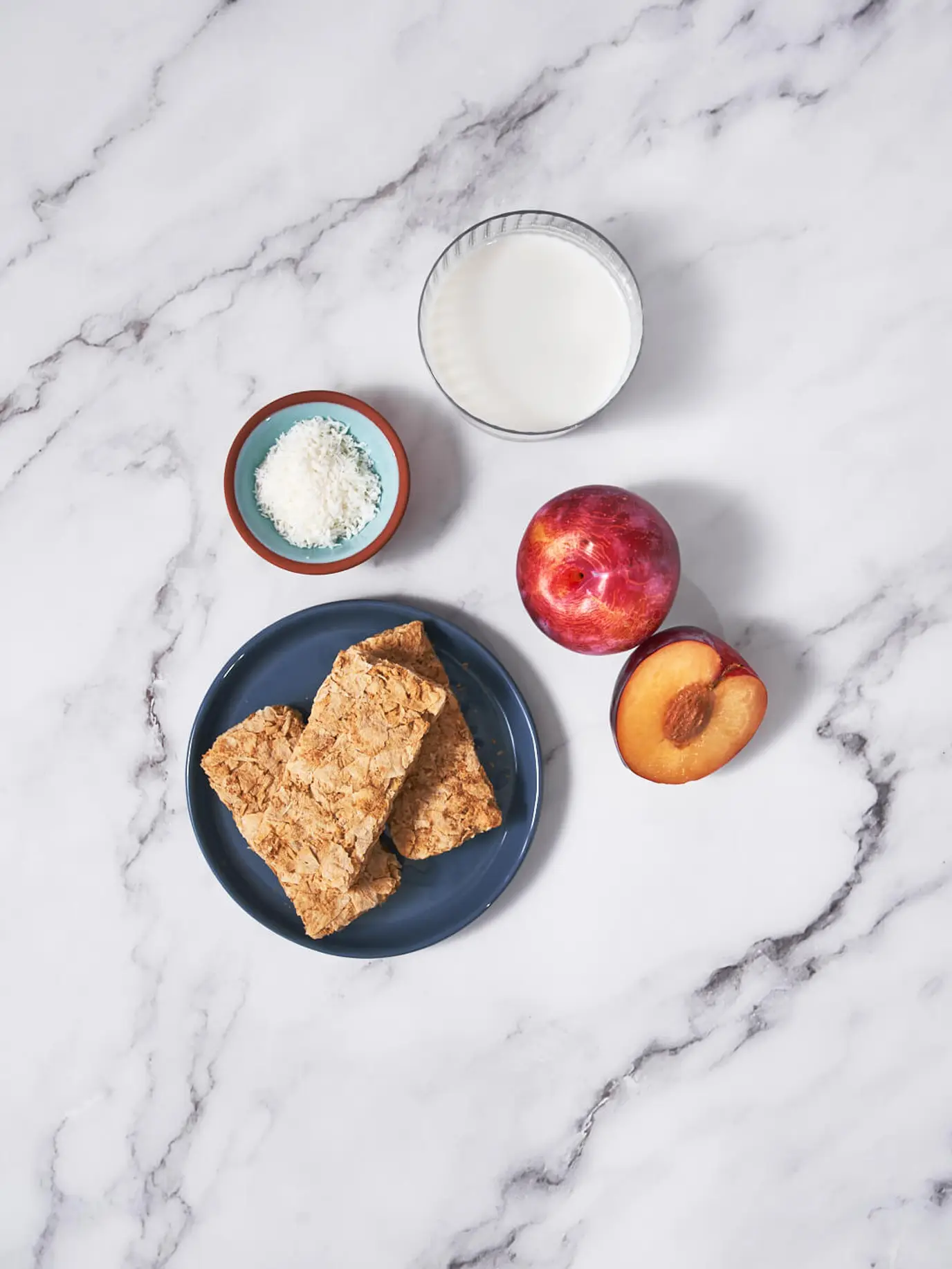 Weet-Bix™ with plum and coconut