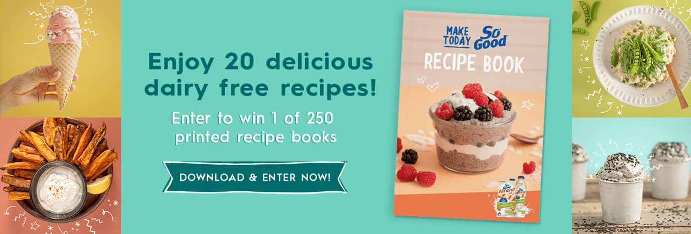 FREE So Good Cookbook with 20 delicious recipes