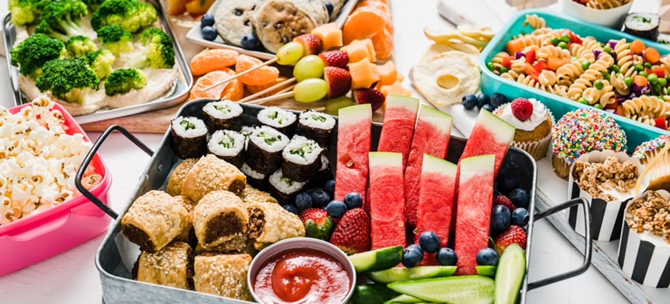 Kids grazing platter