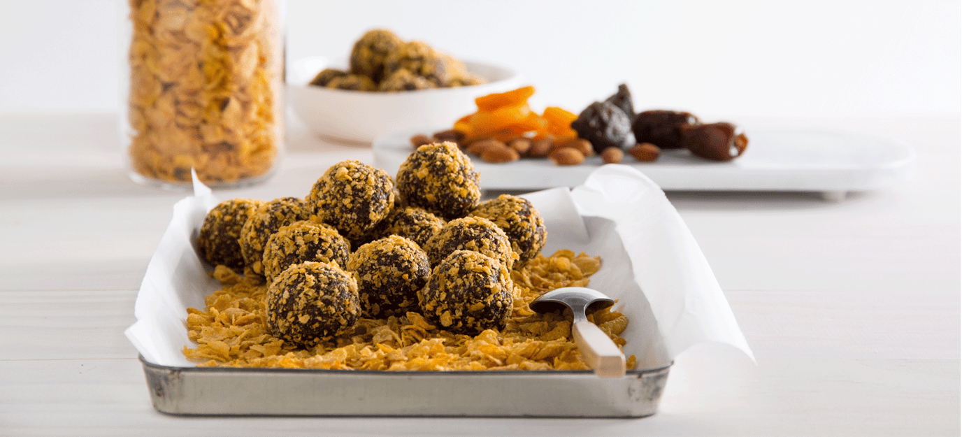 Cornflake energy balls