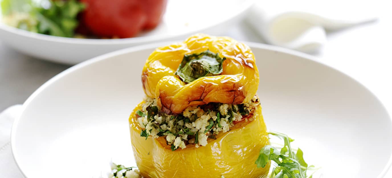 Stuffed capsicums