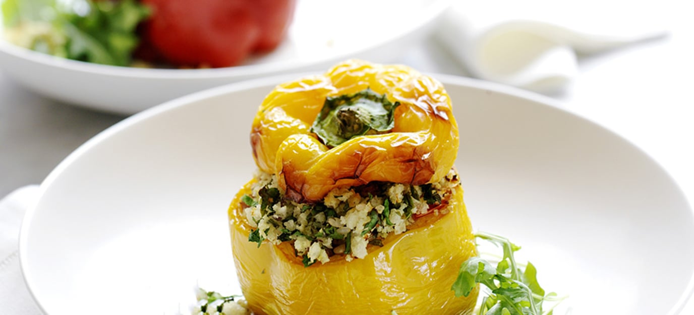 Stuffed capsicums