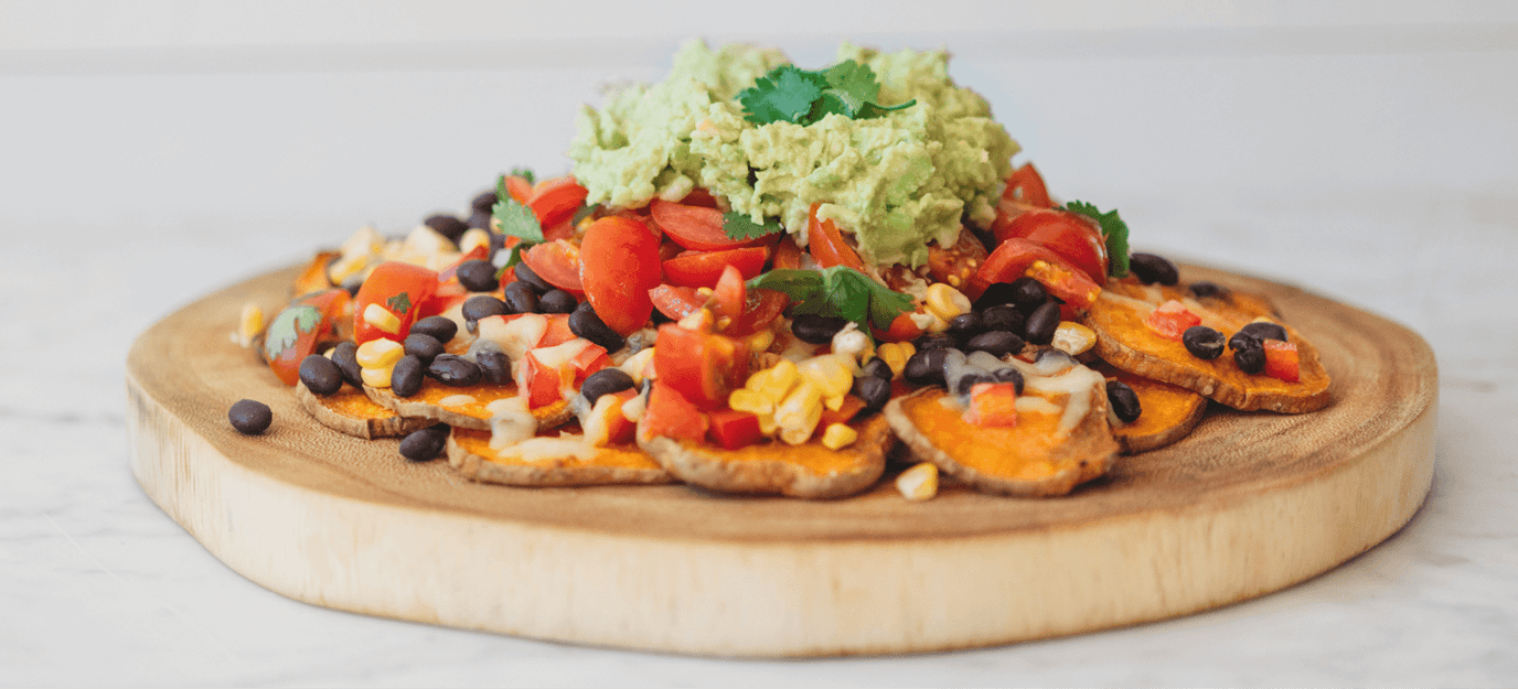 Kumara nachos