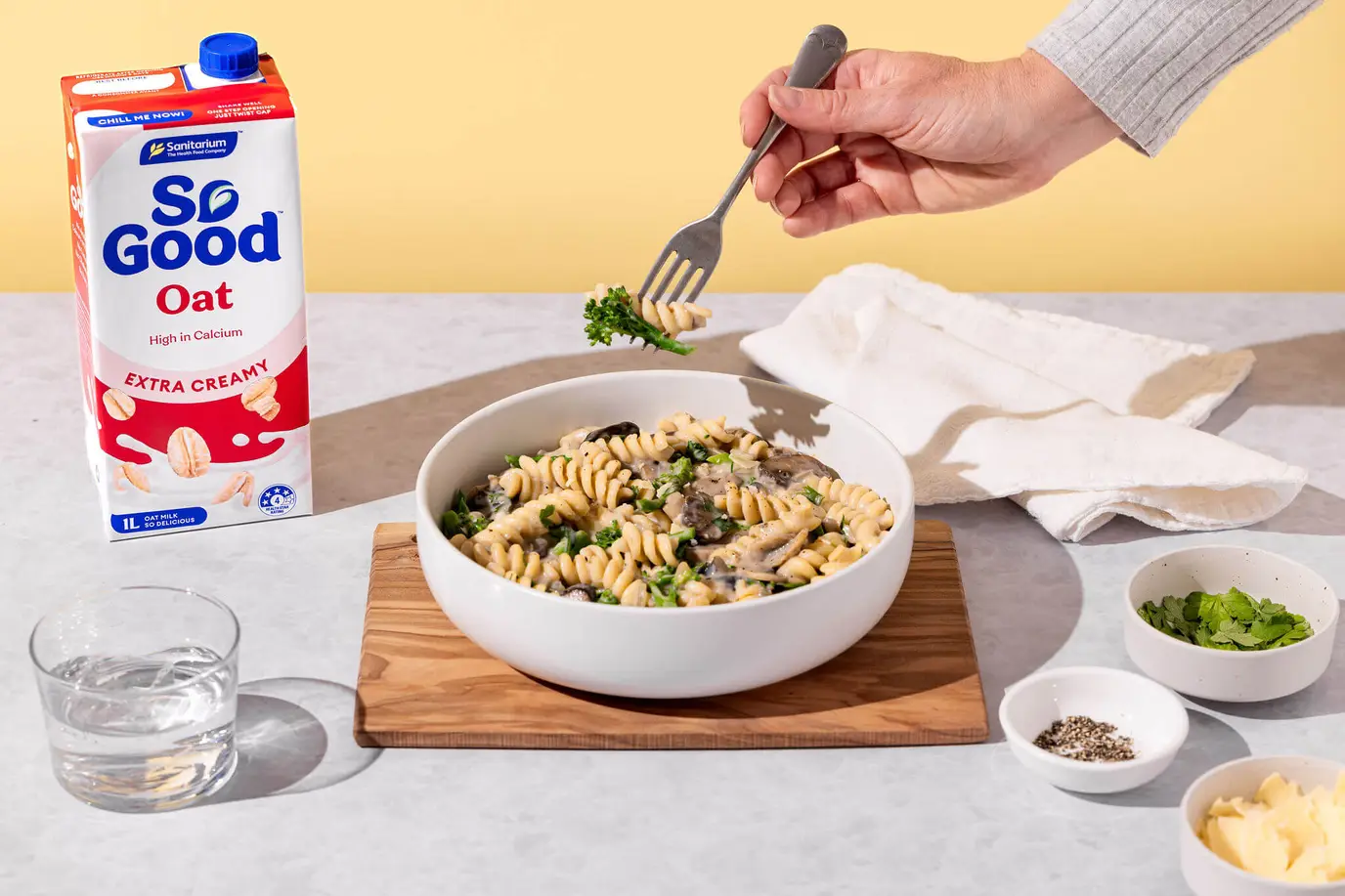 Creamy Mushroom Pasta