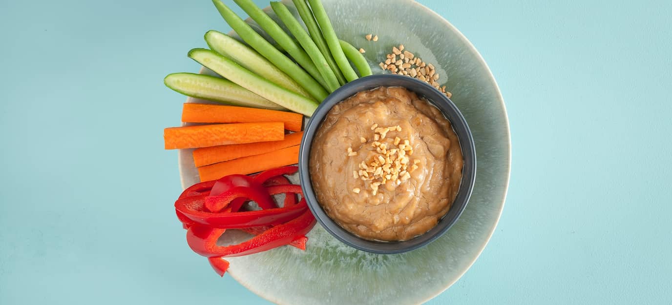 Creamy satay dip