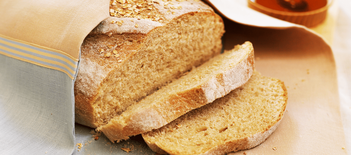 Honey, oat and barley bread