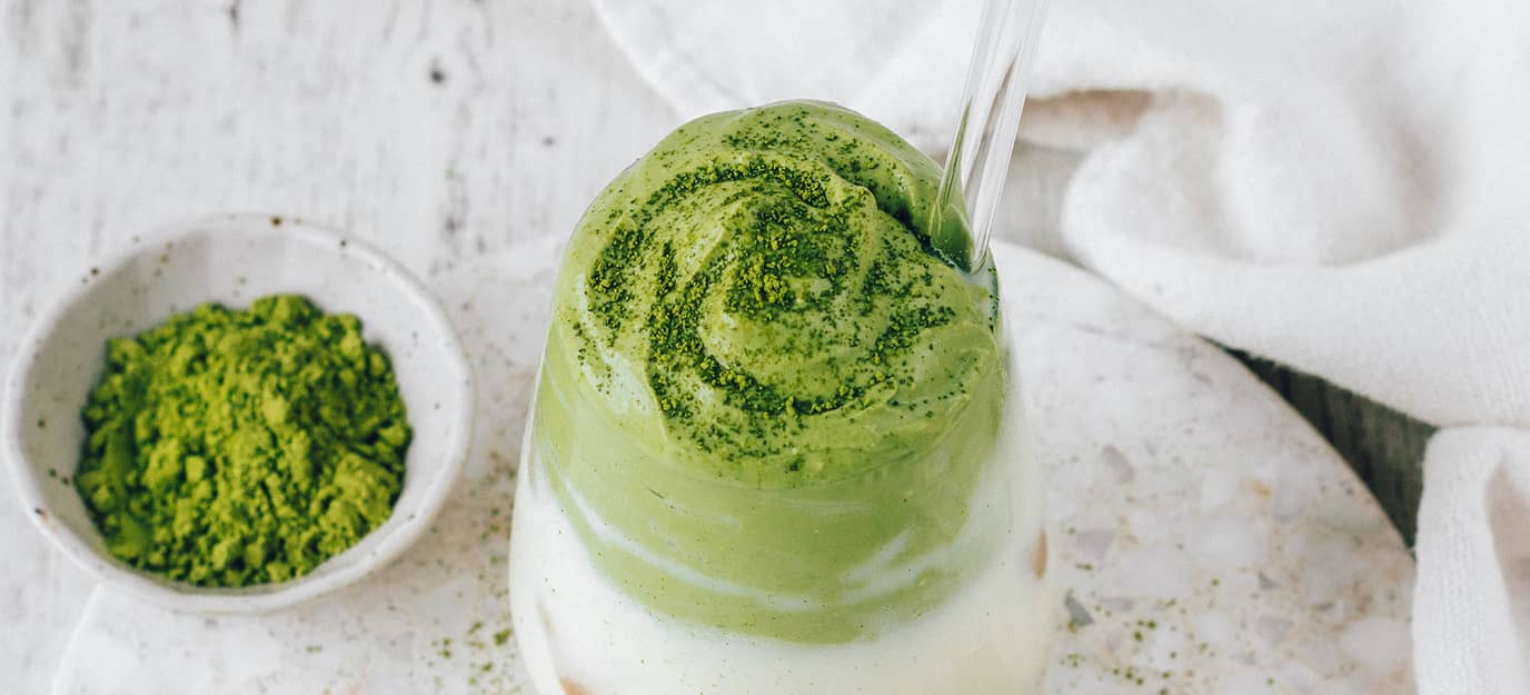 Dalgona matcha