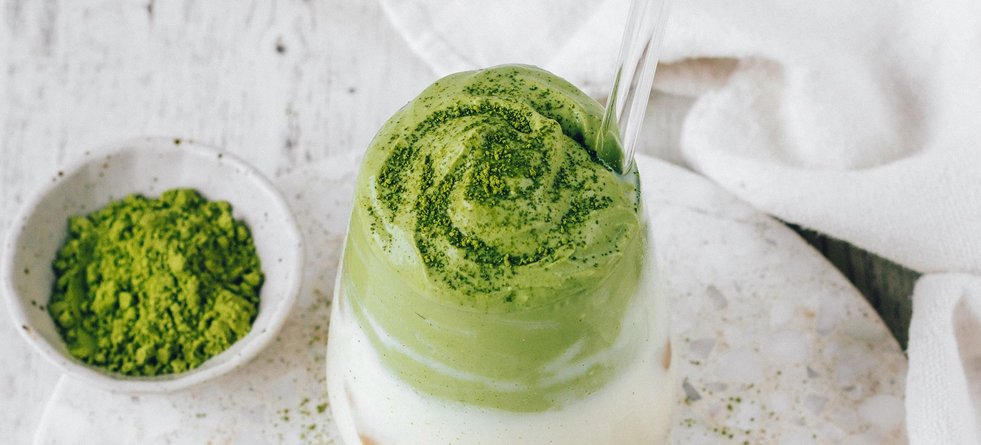 Dalgona matcha Dalgona matcha