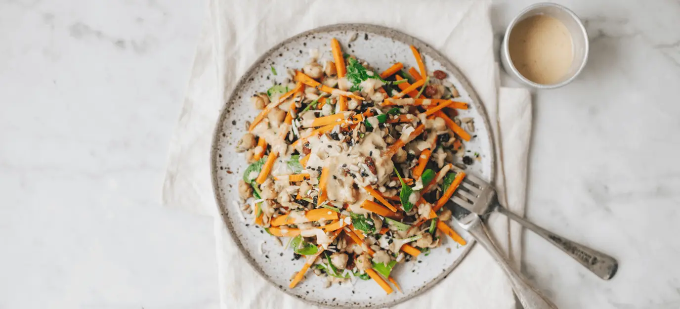Moroccan chickpea salad