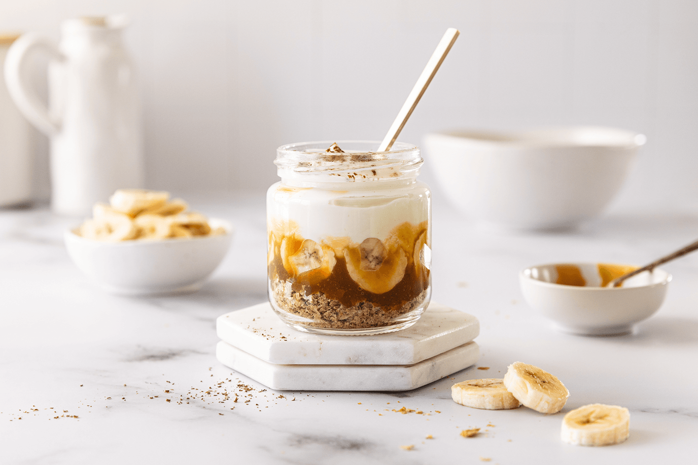 Single Serve Banoffee Pie