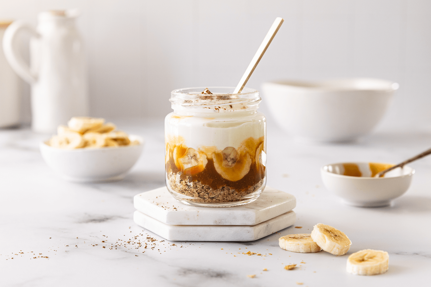 Single Serve Banoffee Pie