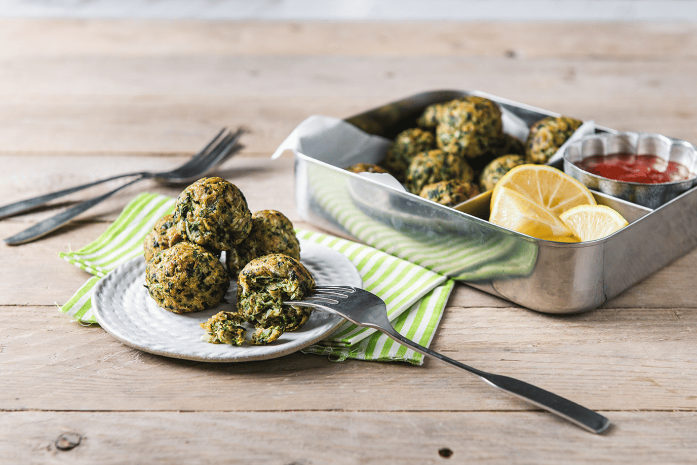 Gluten Free Weet-Bix™ Spinach Balls
