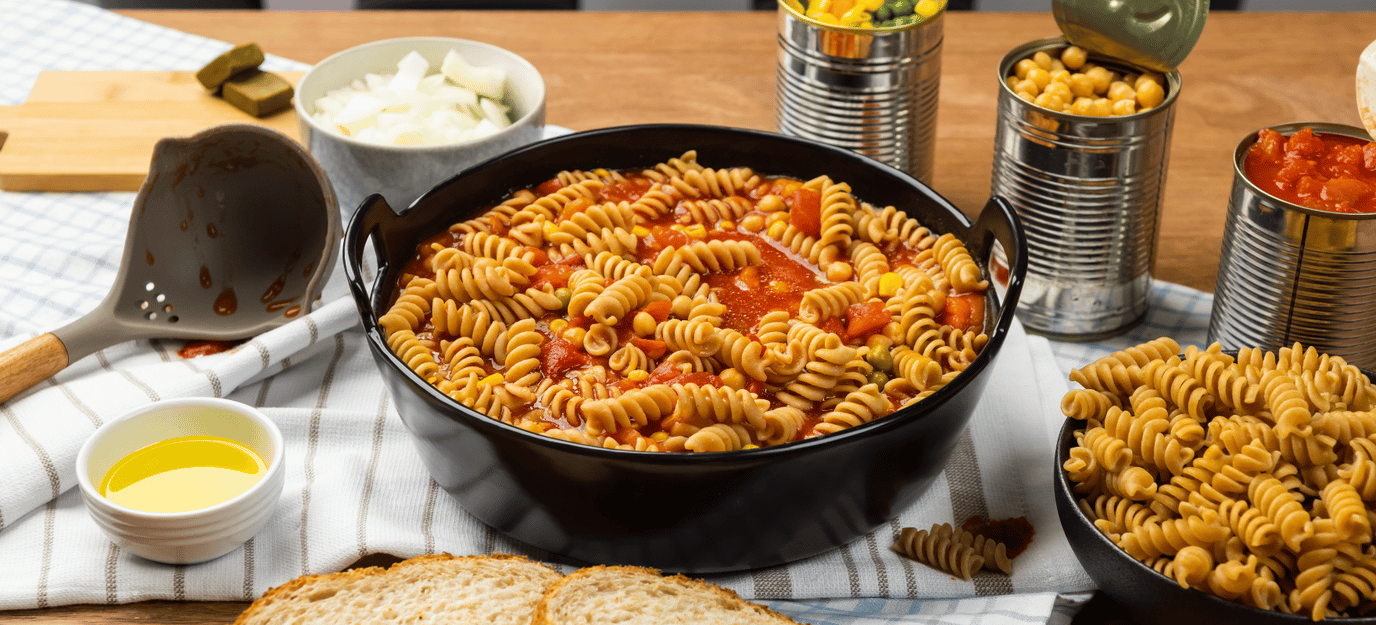 Chickpea and veggie hot pot