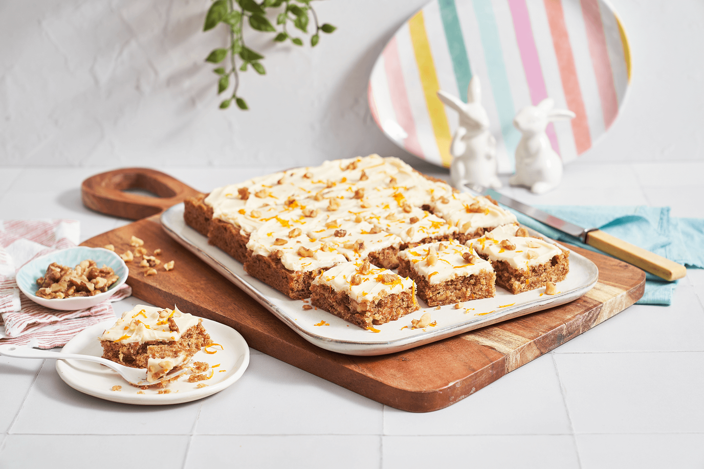 Carrot Cake Weet-Bix Slice