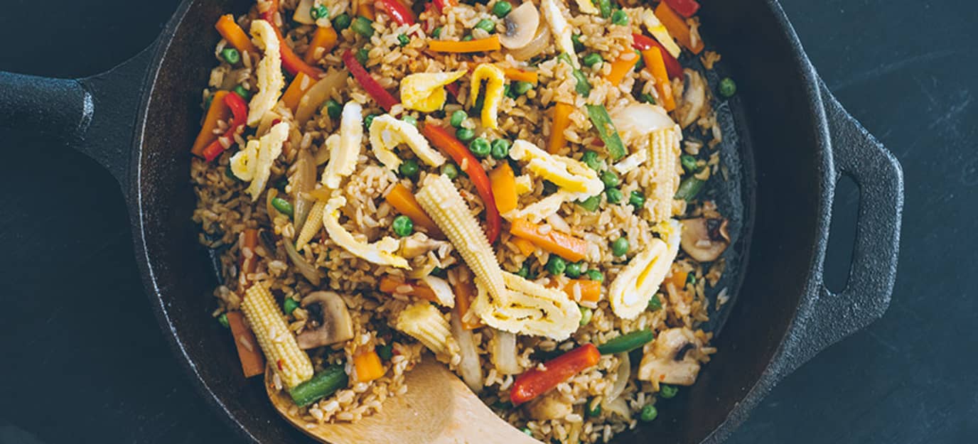 Vegetarian fried rice