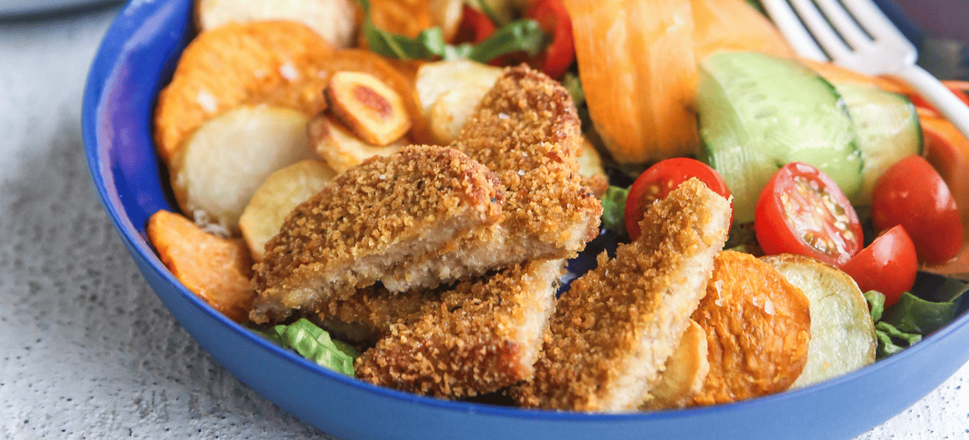 Chicken style nuggets