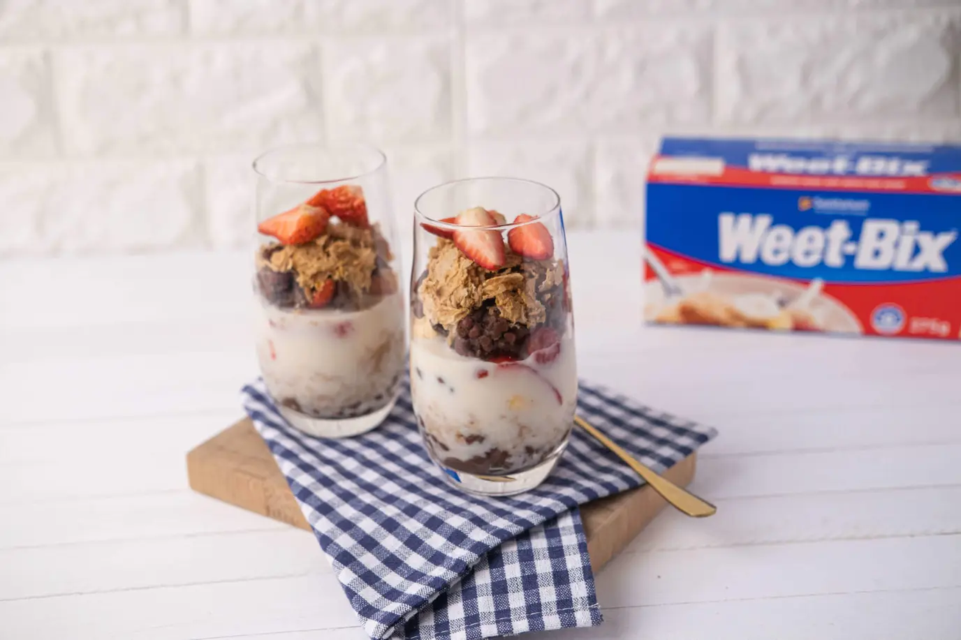 Weet-Bix Mung Bean Parfait