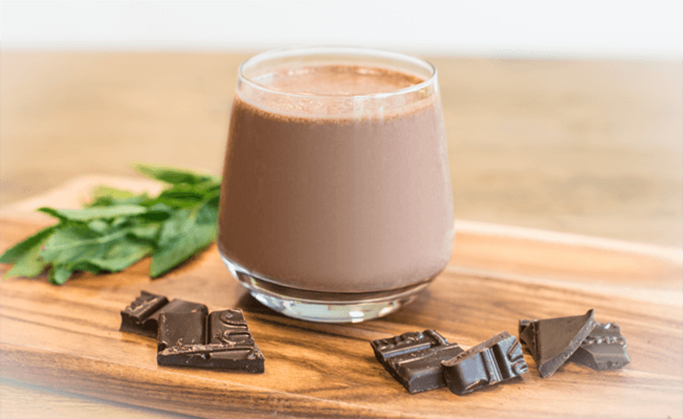 Choc mint smoothie