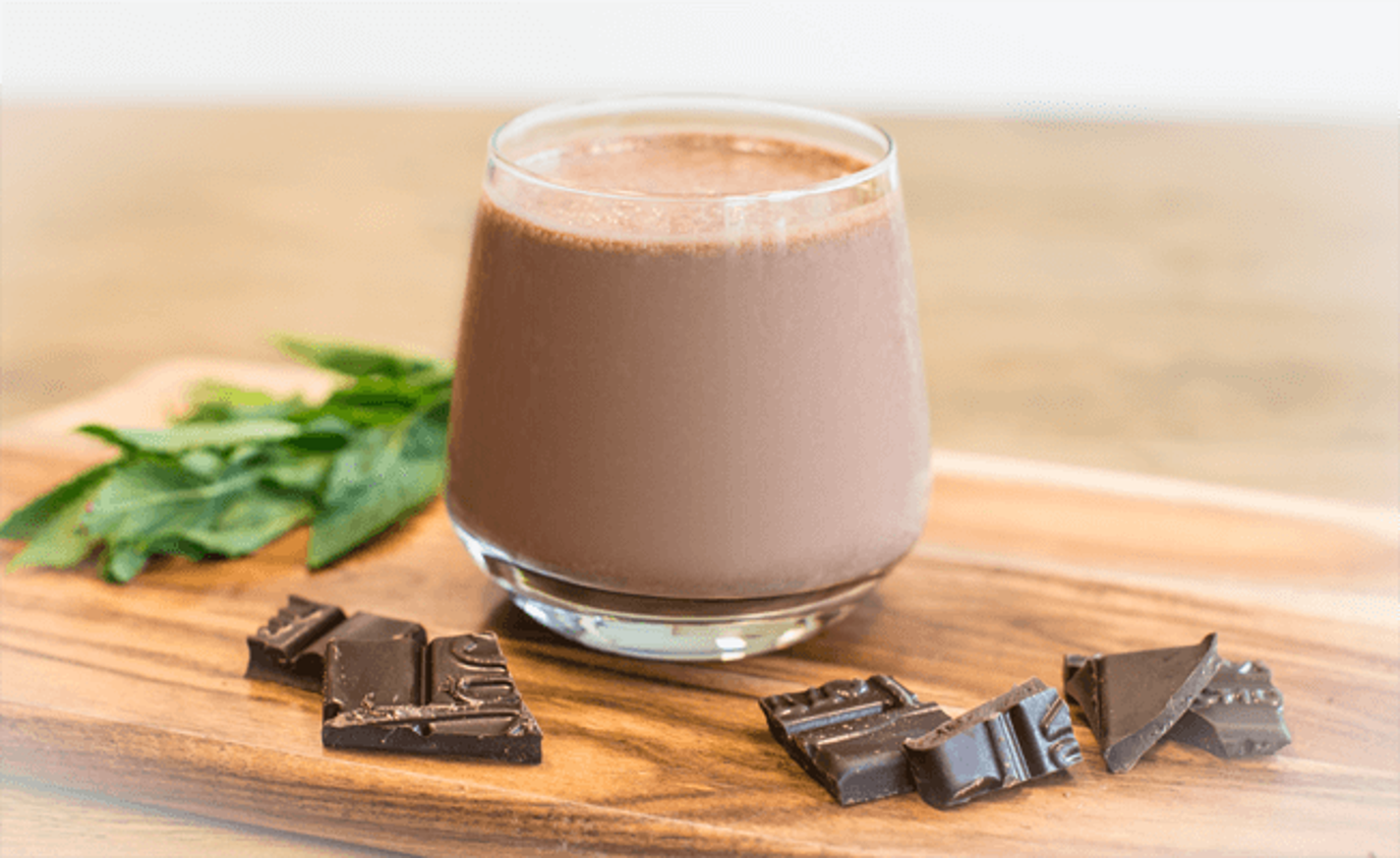 Choc mint smoothie Choc mint smoothie