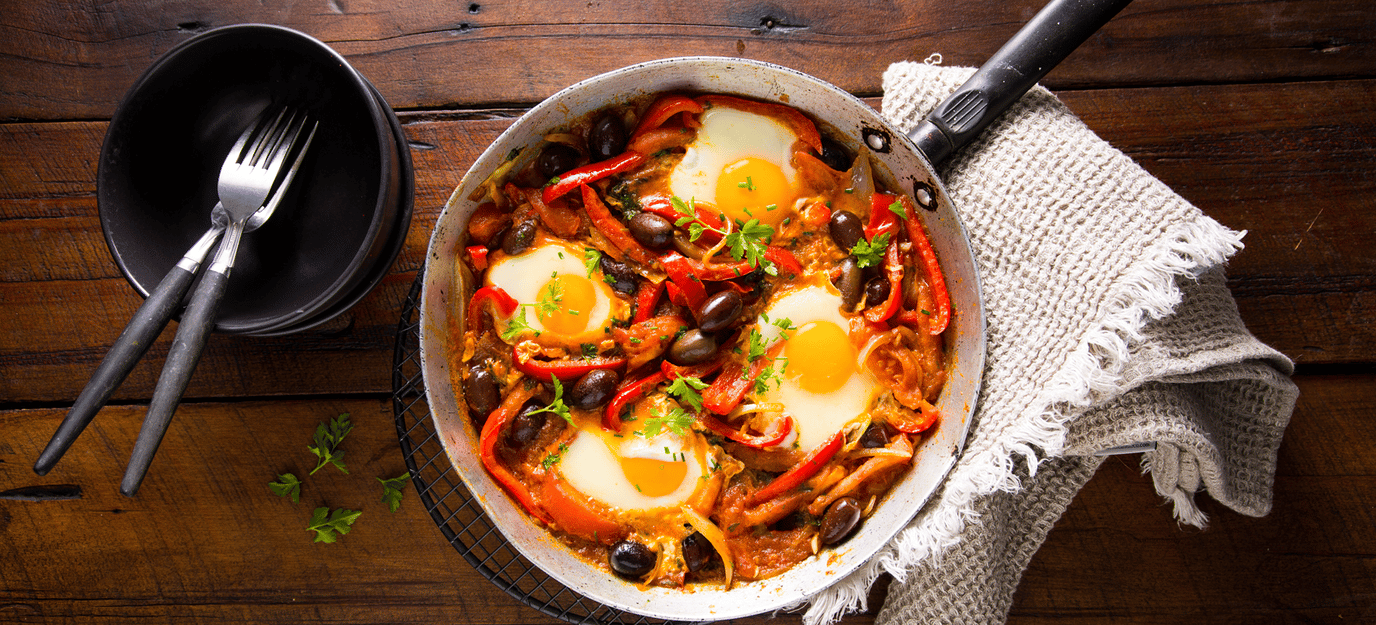 Tunisian omelette