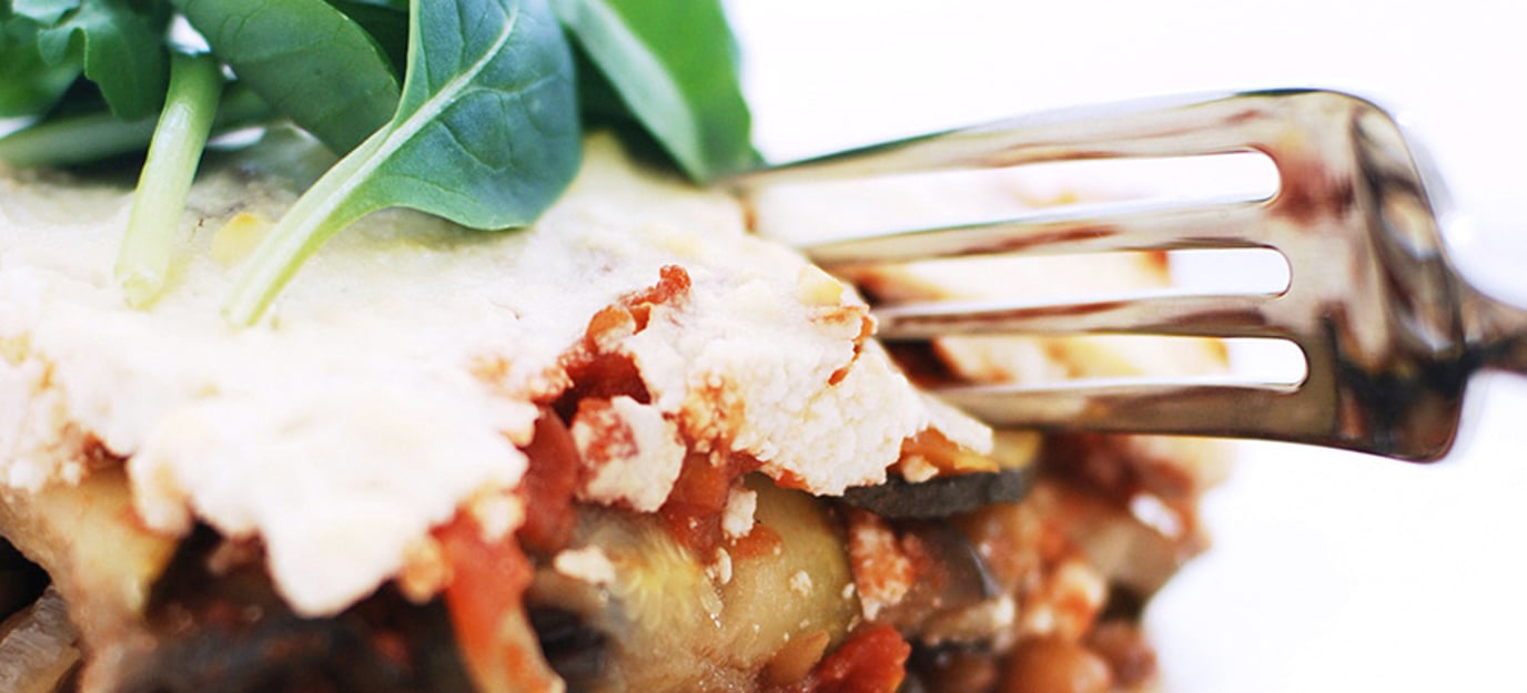 Vegetarian moussaka Vegetarian moussaka