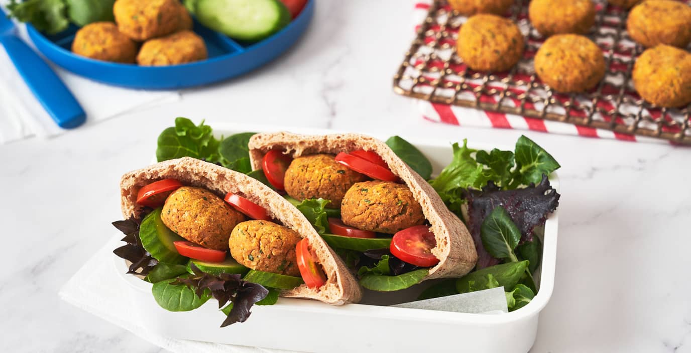 Kumara falafels