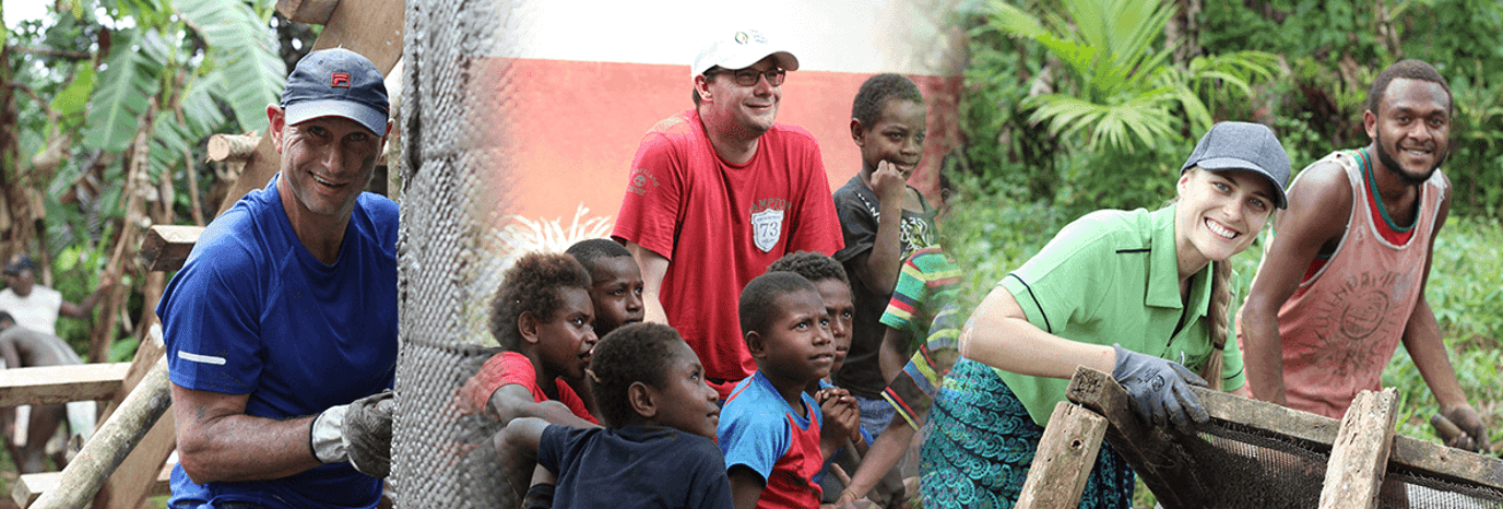 Award recipients help with development work in Vanuatu
