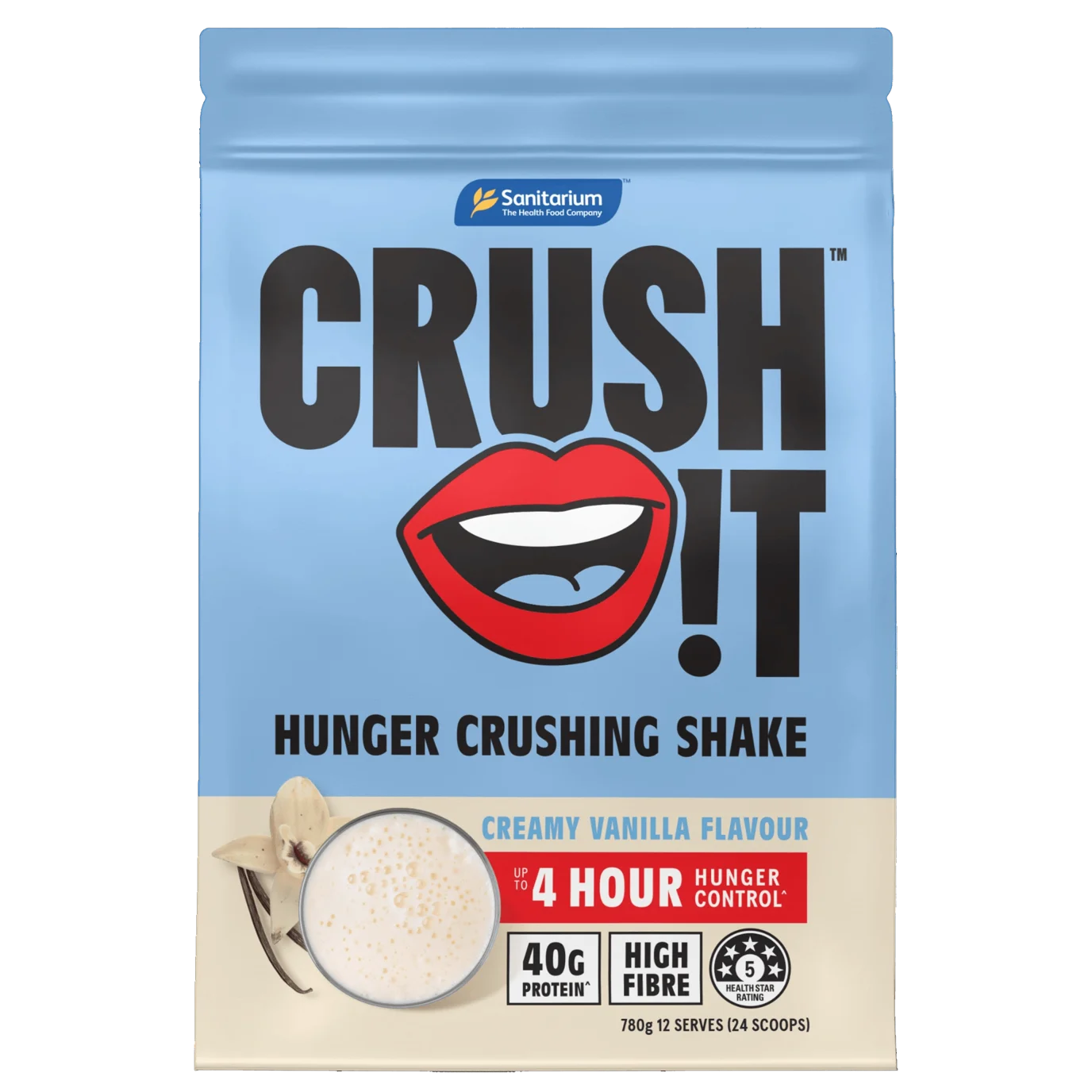 CRUSH IT™ Creamy Vanilla Flavour
