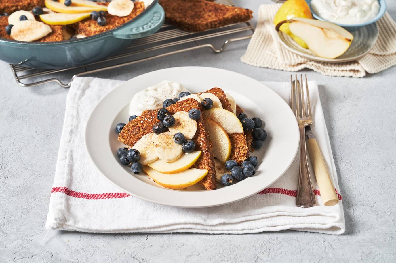 Winter Weet-Bix Crumbed French Toast