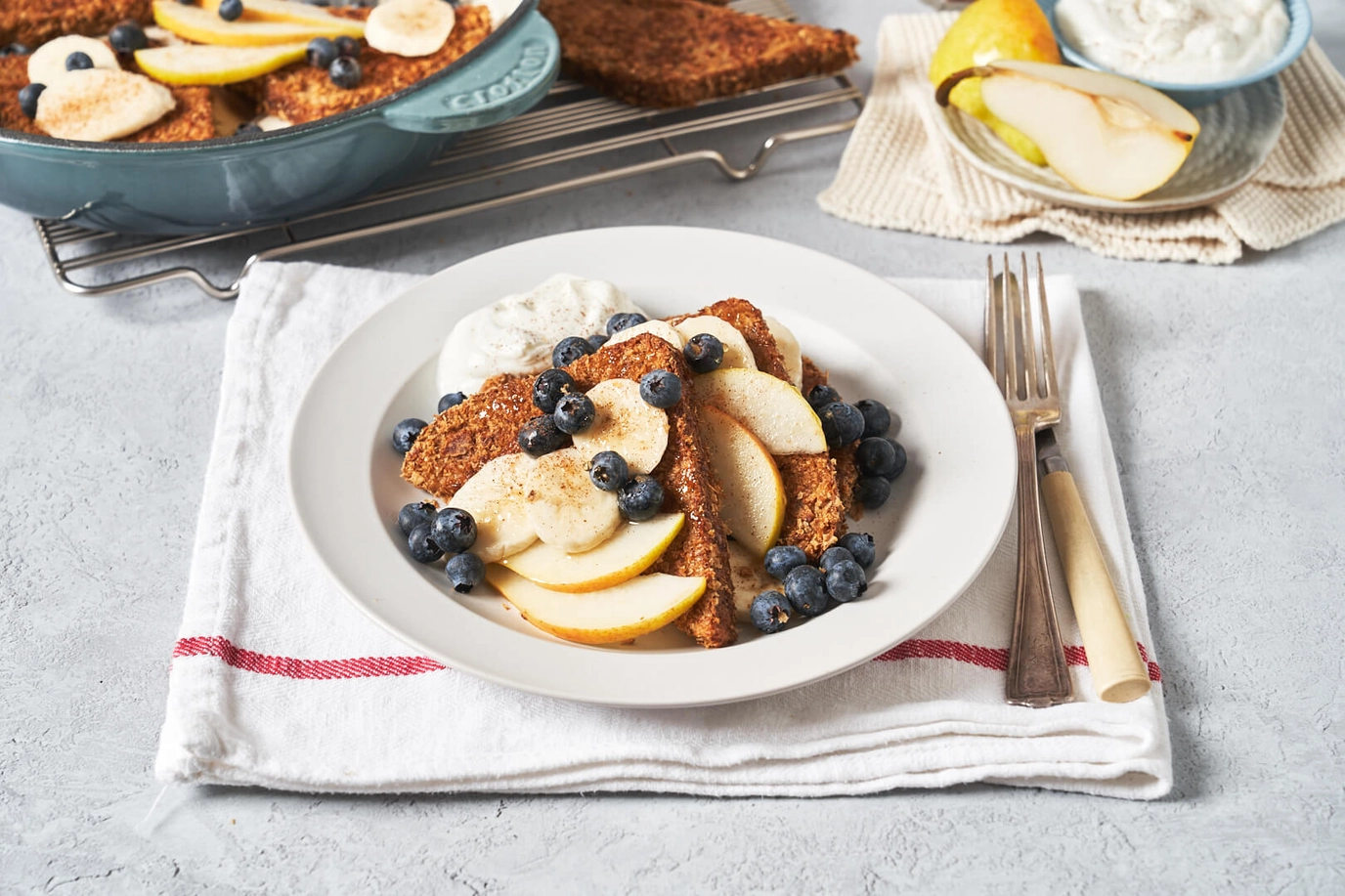 Winter Weet-Bix Crumbed French Toast