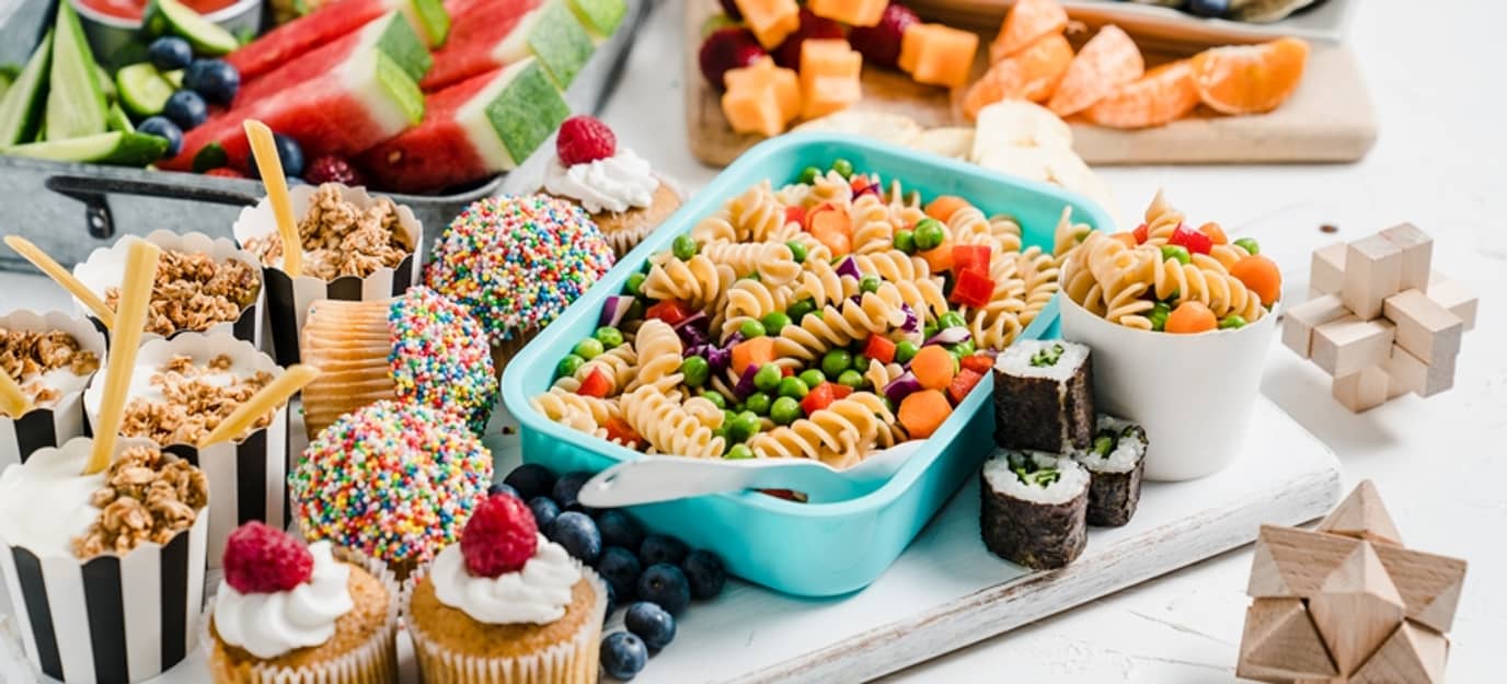 Kids grazing platter