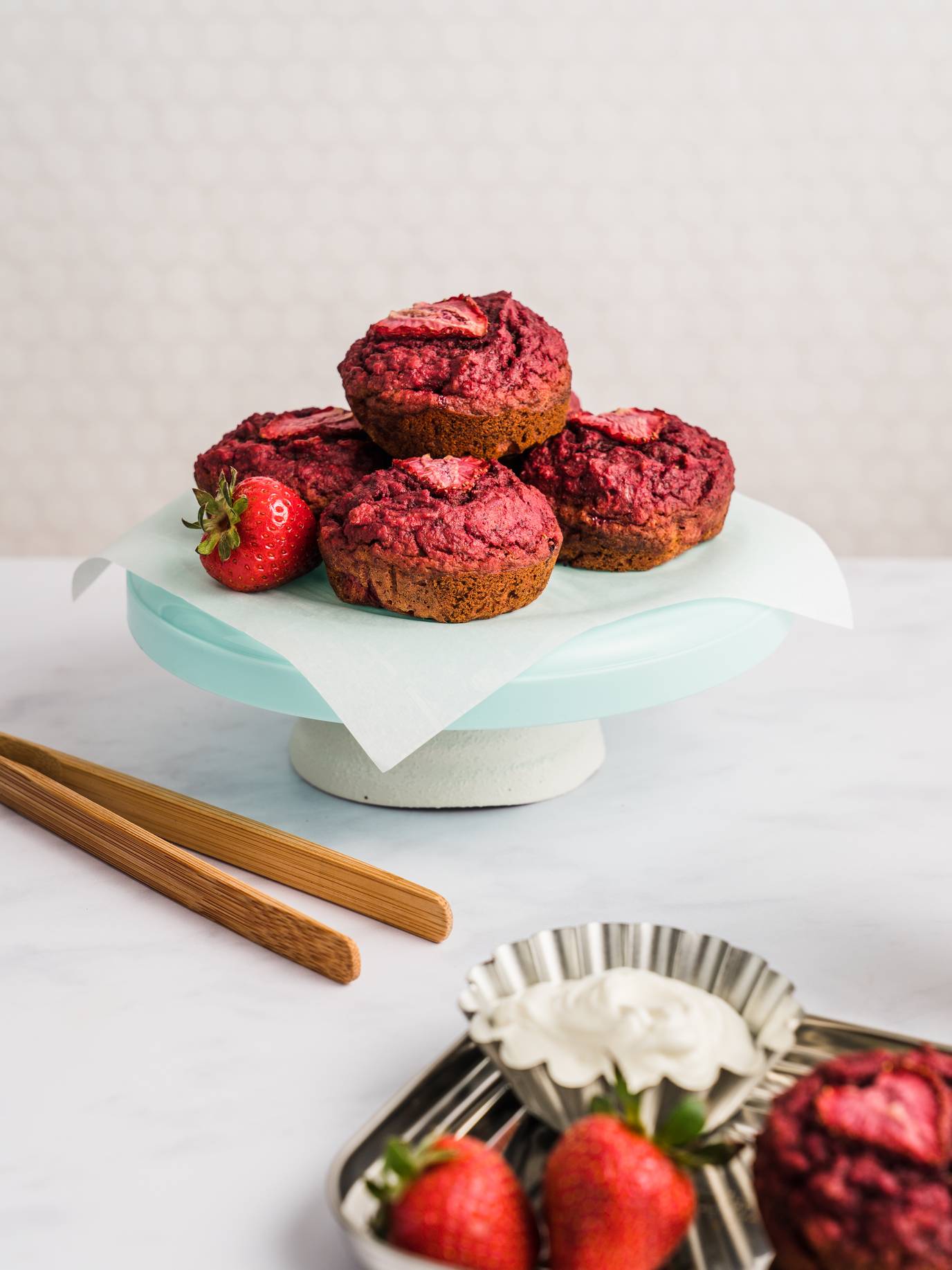 Pink Power Muffins