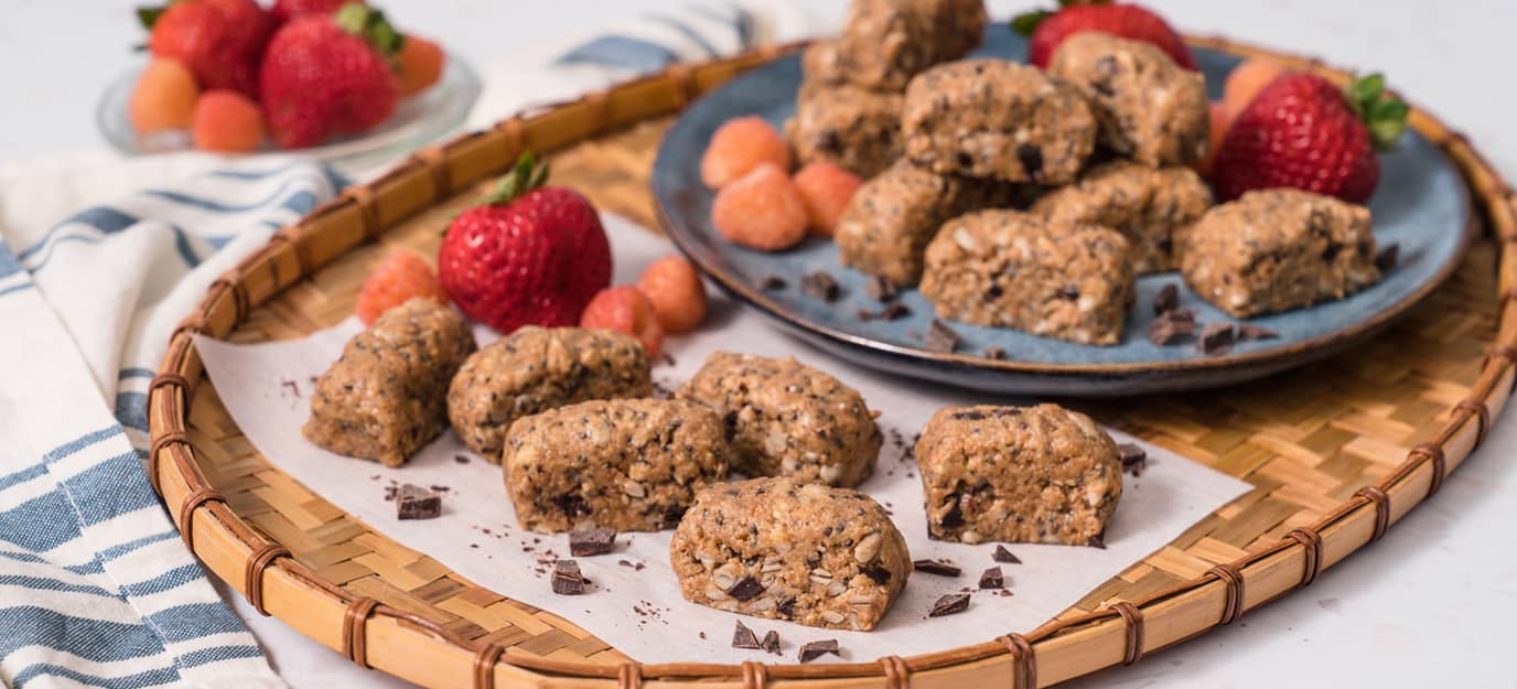 Peanut butter power bites